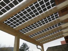 Photovoltaik auf Terrassenüberdachung
