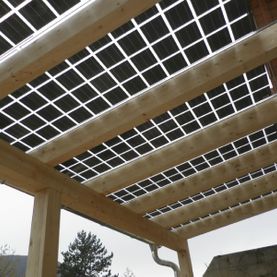 Photovoltaik auf Terrassenüberdachung