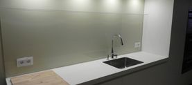 Glas-Küchenrückwand